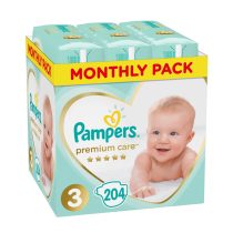 Pampers Premium Care No 3 204 τεμ
