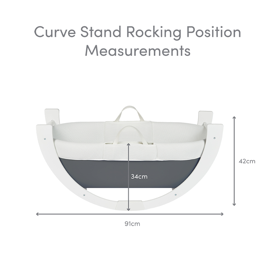 Dreami – Curve Stand Rocking Position Measurements – Square – 28