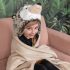 noxxiez noxxiez animal hooded blanket hedgehog 1
