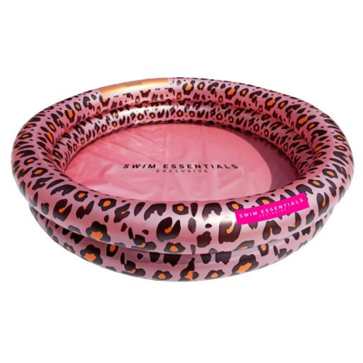 Essentials – Rose Gold Leopard Printed Baby Pool 60 cm 2 ring