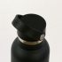 thermal bottle sportcstand 600 ml 7x7x25 plain black 1