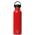 thermal bottle sportcstand 600 ml 7x7x25 plain red