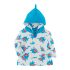 12302 Sherman the Shark ZOOCCHINI Baby Printe Terry Cover Up