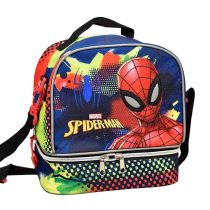 ΤΣΑΝΤΑΚΙ ΦΑΓΗΤΟΥ GIM ΟΒΑΛ SPIDERMAN SILVER EYES 337-06220