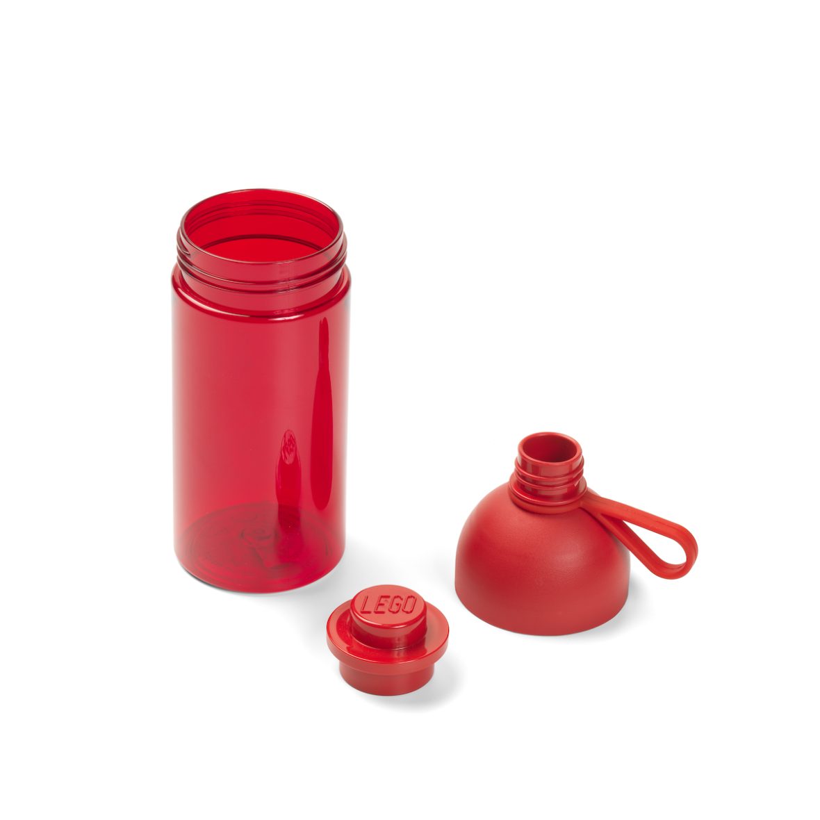Room Copenhagen Lego Παιδικό Παγούρι Πλαστικό Κόκκινο 500ml