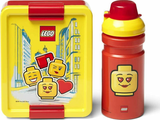 Lego Iconic Girl Πλαστικό Παιδικό Σετ Φαγητού Bright Red