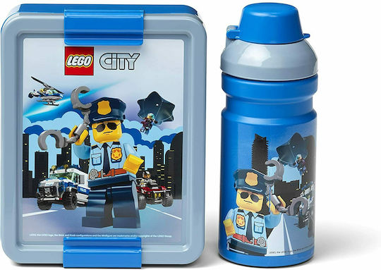 Room Copenhagen 40581735 Πλαστικό Παιδικό Σετ Φαγητού Μπλε Lego City